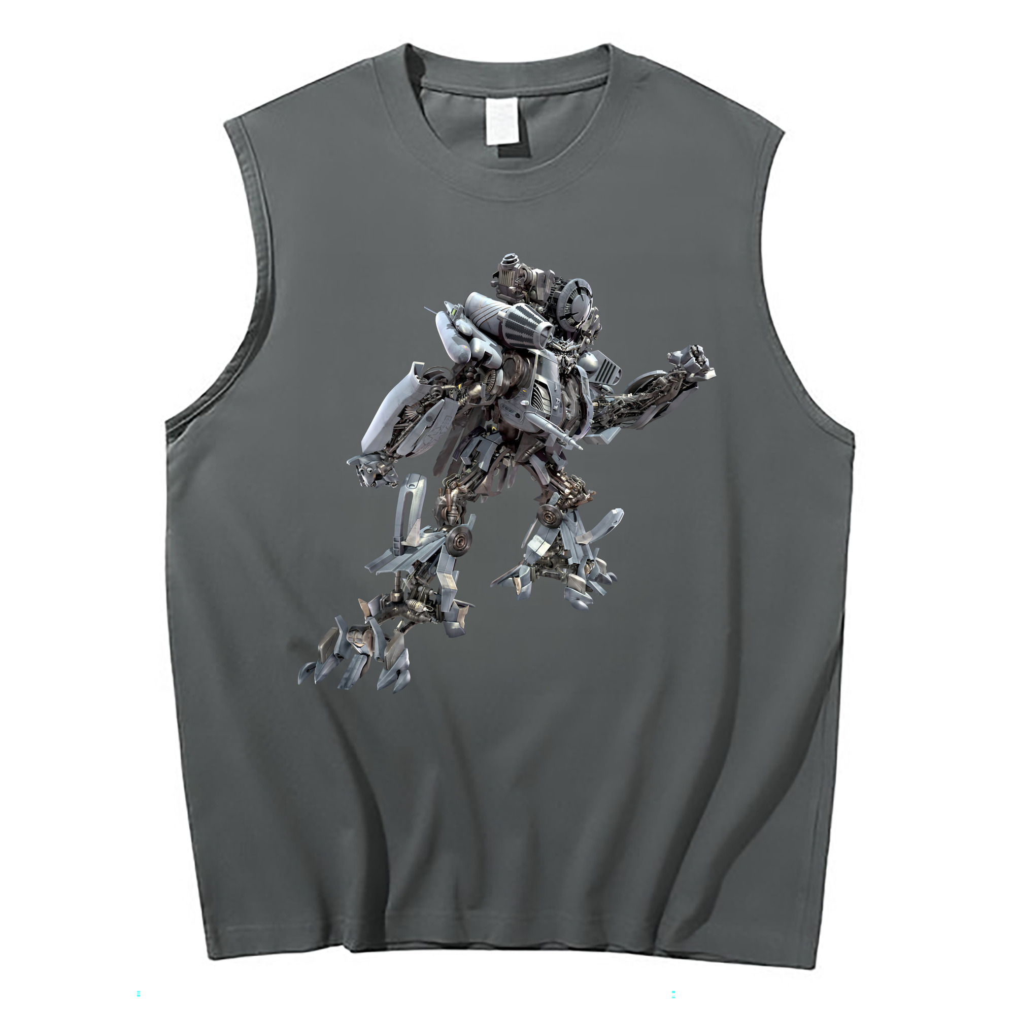 （画像用） Transformers トランスフォーマー コットン100％タンクトップ（フロントプリント）